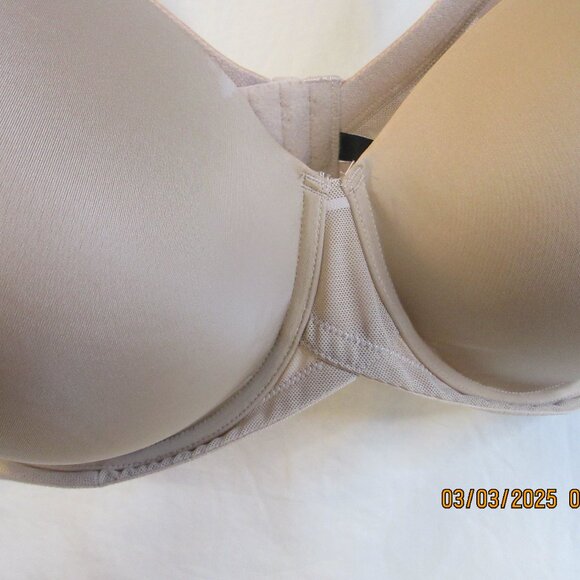 FELINA UNIQUE CROSS IN BACK BEIGE BRA SIZE 38DDD - Picture 2 of 10